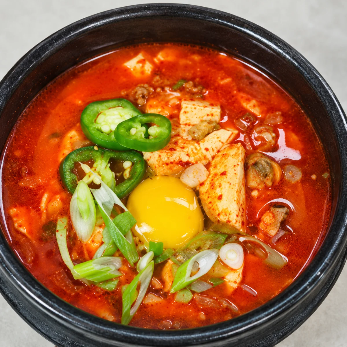 entrees seafood tofu soup