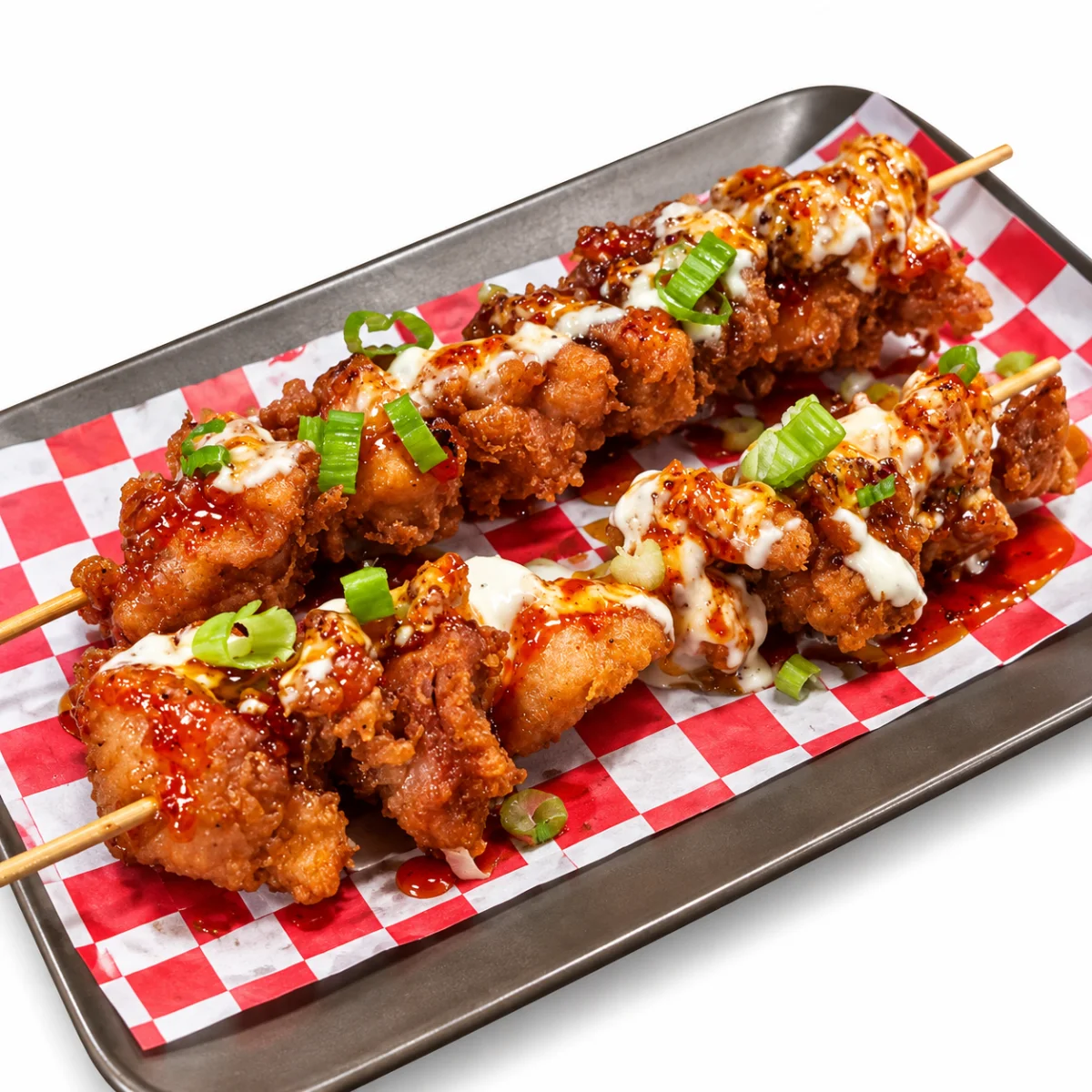 k kkochi skewers fried chicken skewer