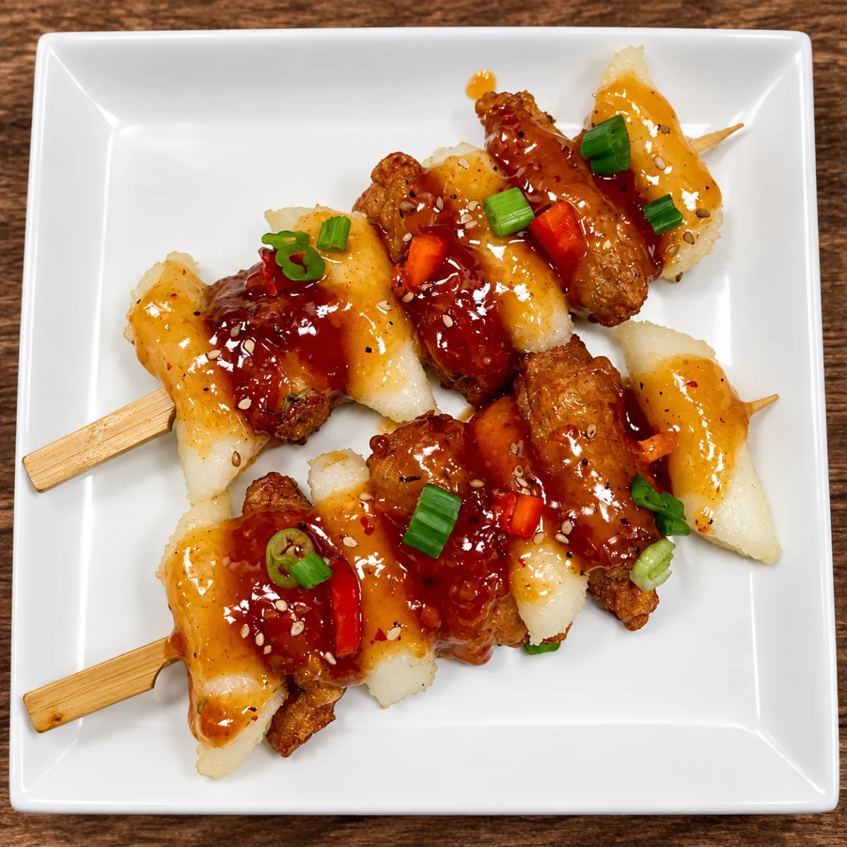 k kkochi skewers otteok skewer
