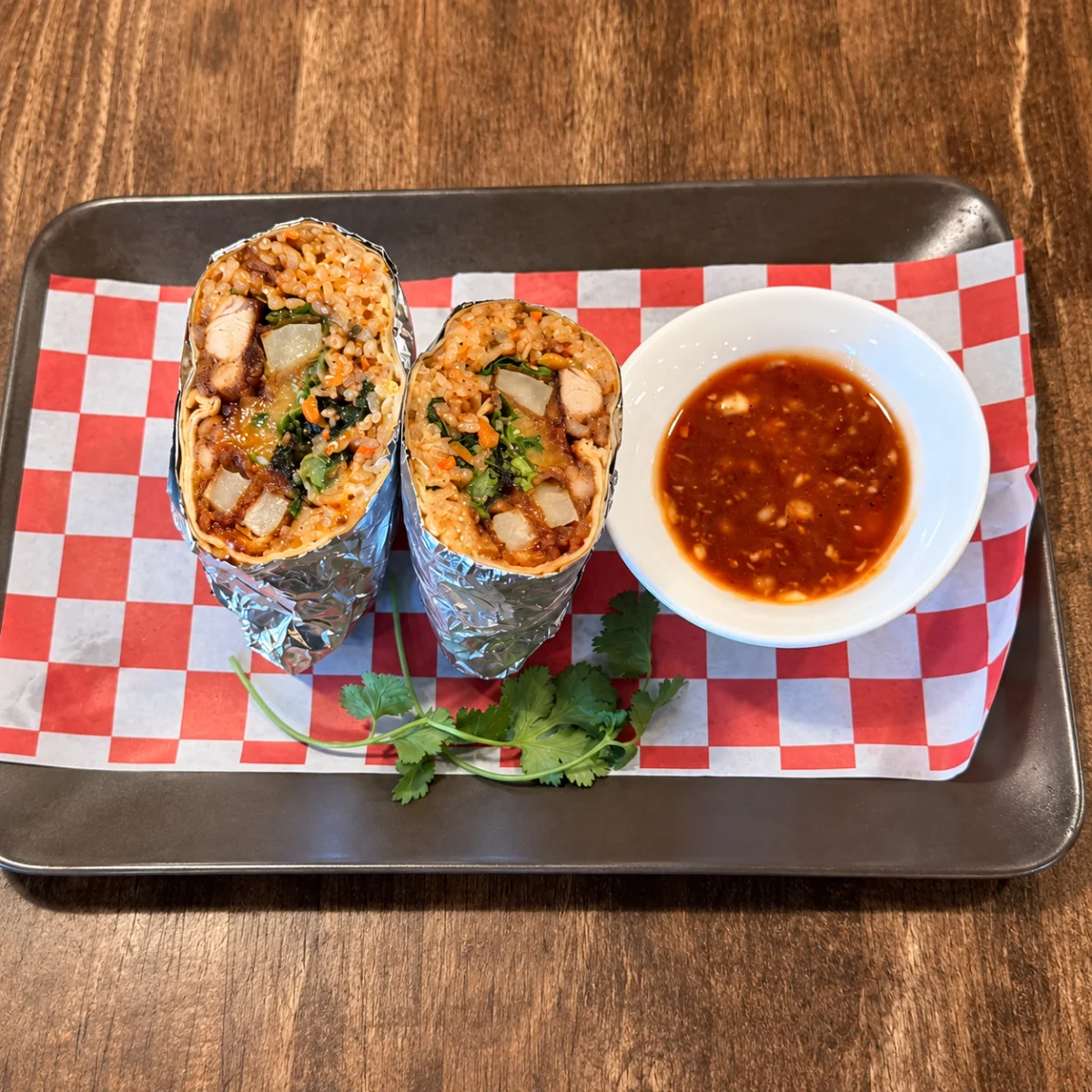 k wraps chicken bibimbap k wrap