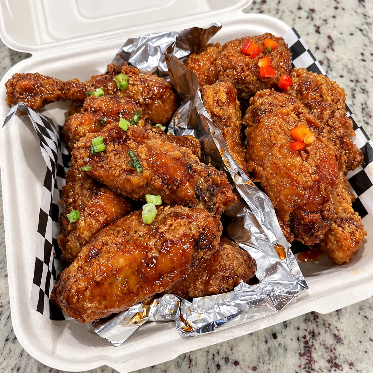 korean fried chicken fried chicken wings